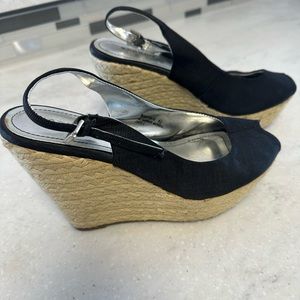 Bamboo Wedges size 6.5